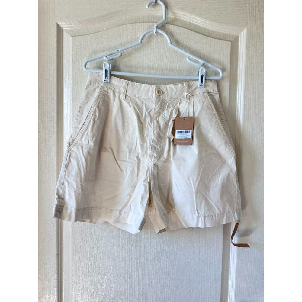 NWT Reformation  Francis High Rise Pleated Shorts Fior de Late Size 29